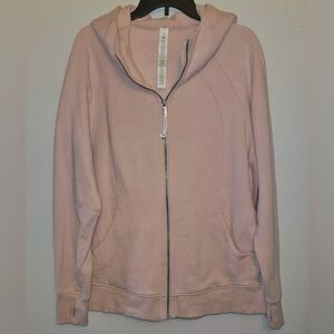 Lululemon Scuba Full-Zip Hoodie In Light Pink